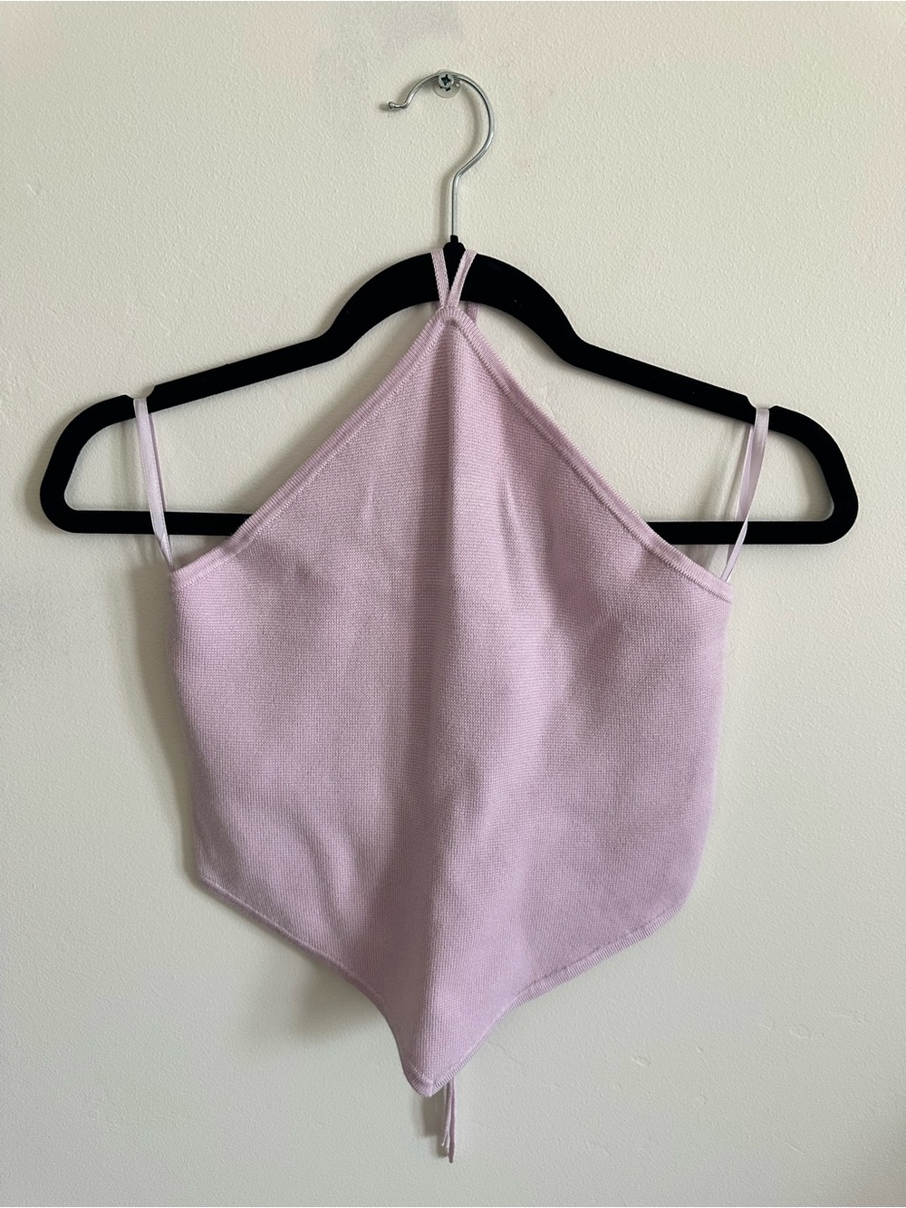 Abercrombie & Fitch Light Lilac Knit Tank